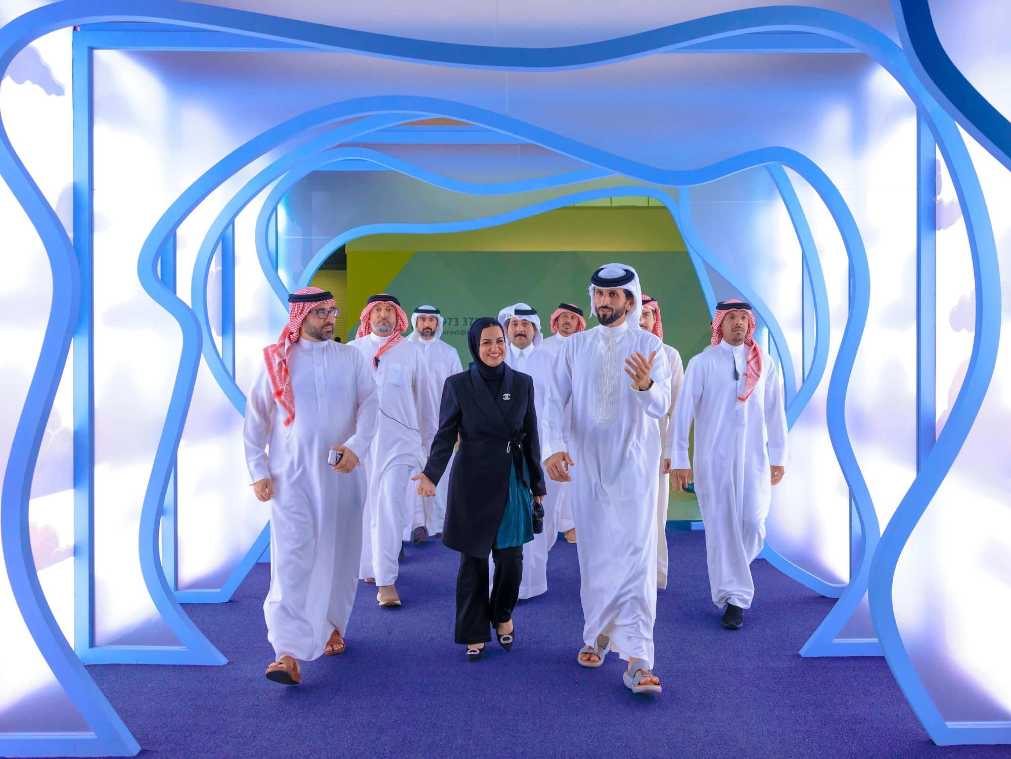 His Highness Shaikh Nasser bin Hamad Al Khalifa Visits Youth City 2030